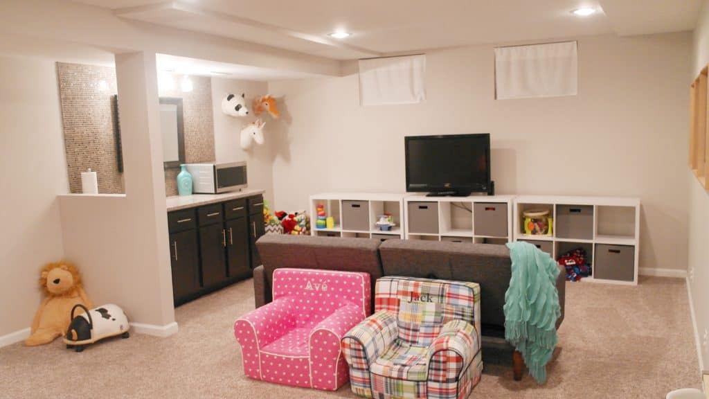 playroom with tv