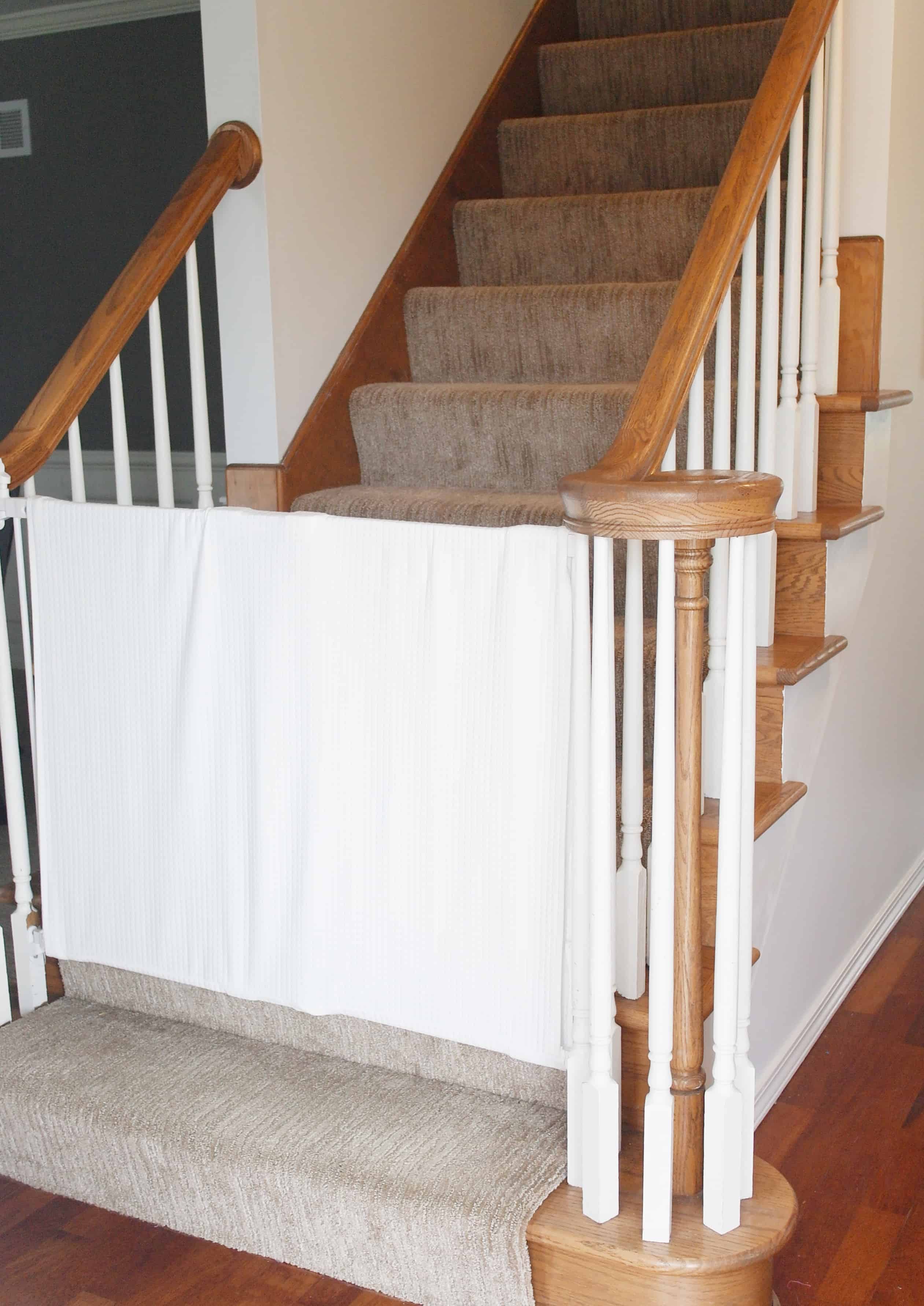 fabric baby gate cover