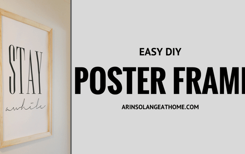 DIY Frame arinsolangeathome.com