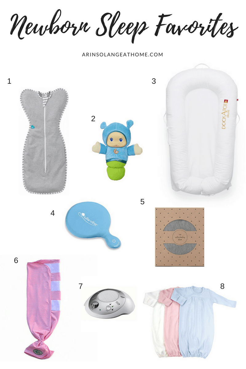 Newborn Sleep Favorites - www.arinsolangeathome.com