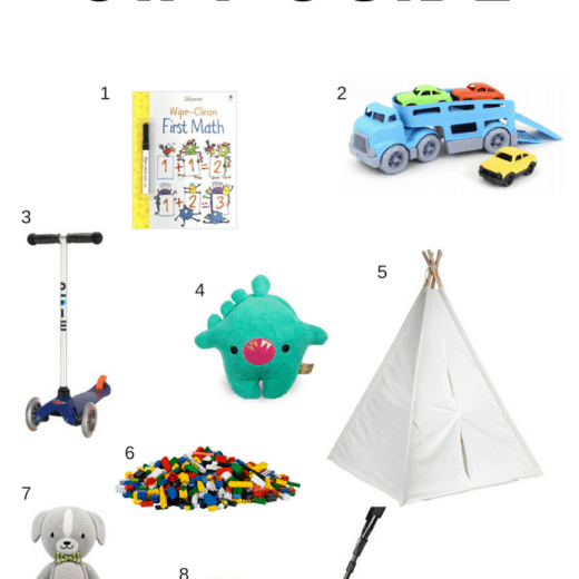Toddler and young boy gift guide - www.arinsolangeathome.com