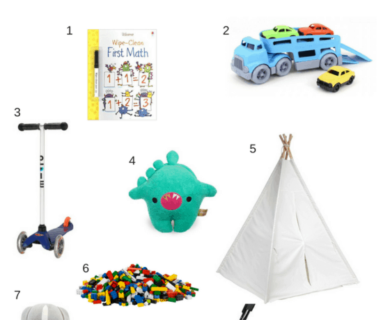 Toddler and young boy gift guide - www.arinsolangeathome.com