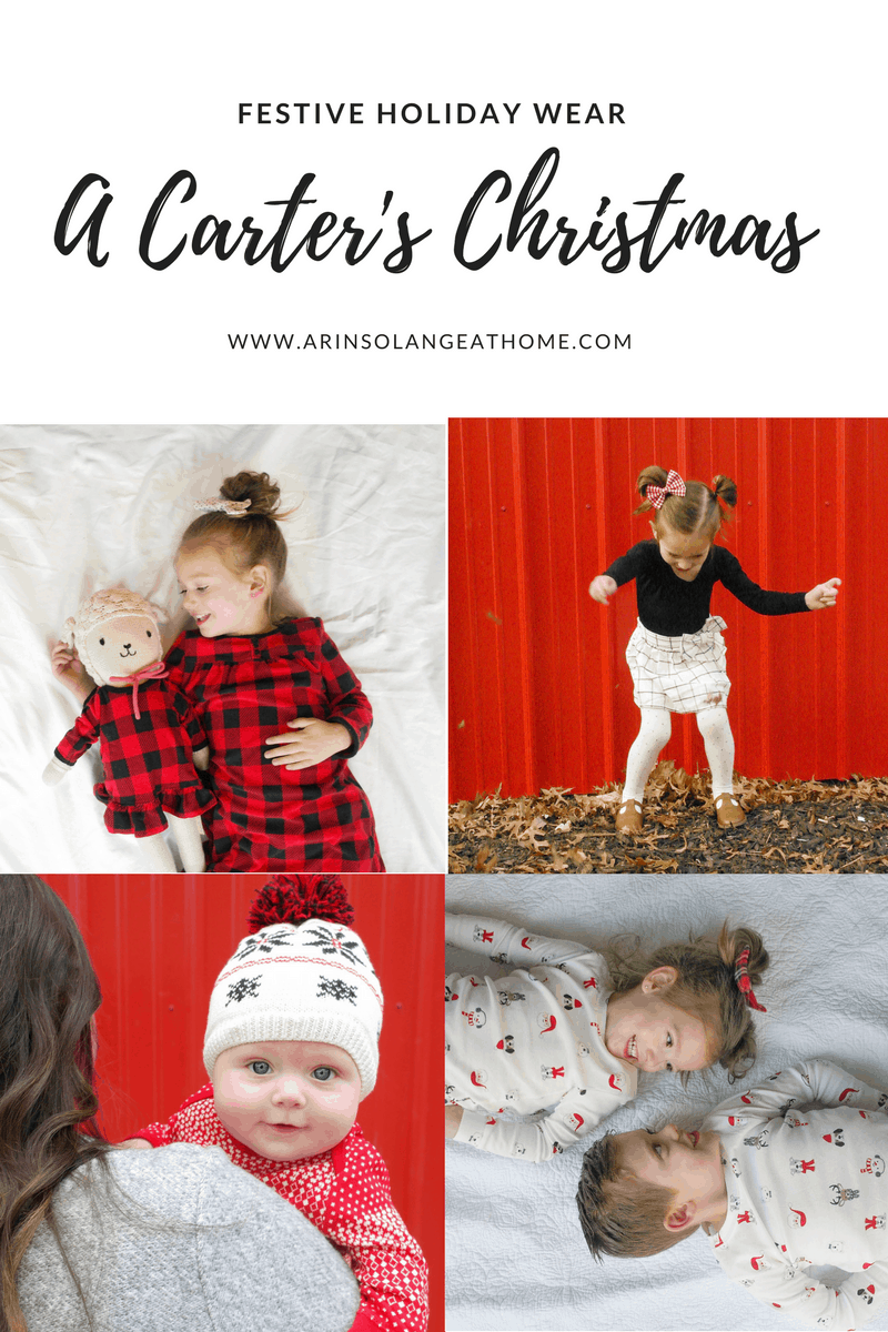 Holiday Clothing with Carters - www.arinsolangeathome.com