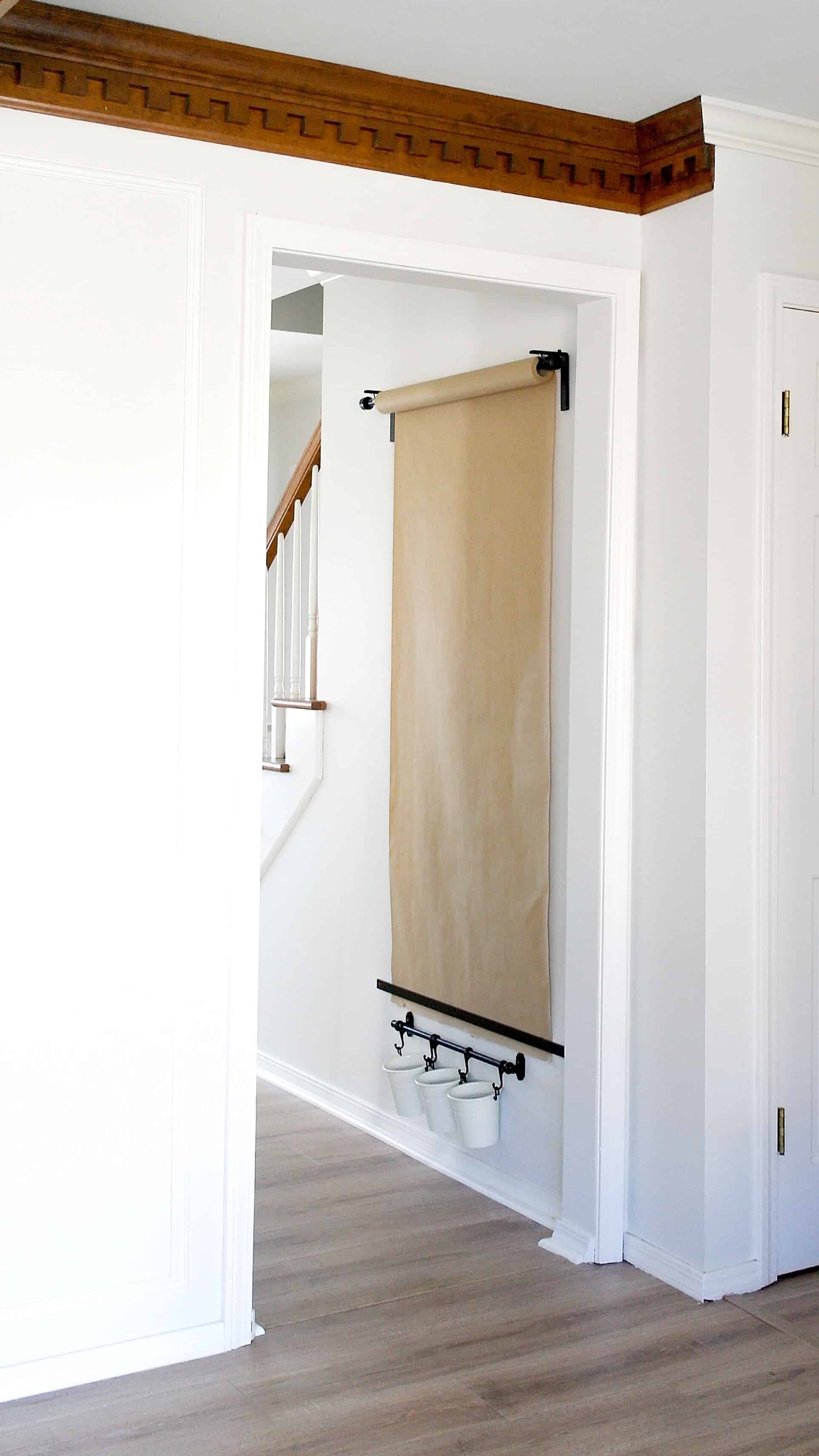 EASY DIY Wall Mounted Butcher Paper Roll Holder