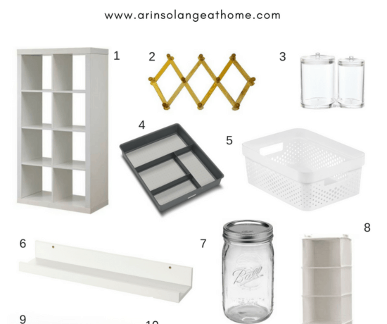 collage of organization products