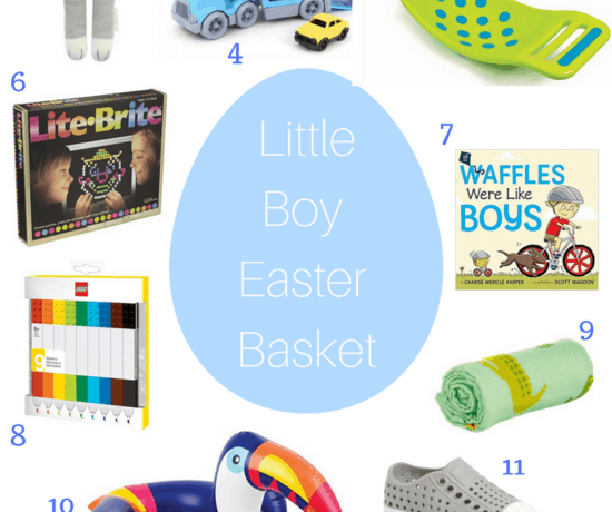 Little boys easter basket ideas for toddlers and young boys