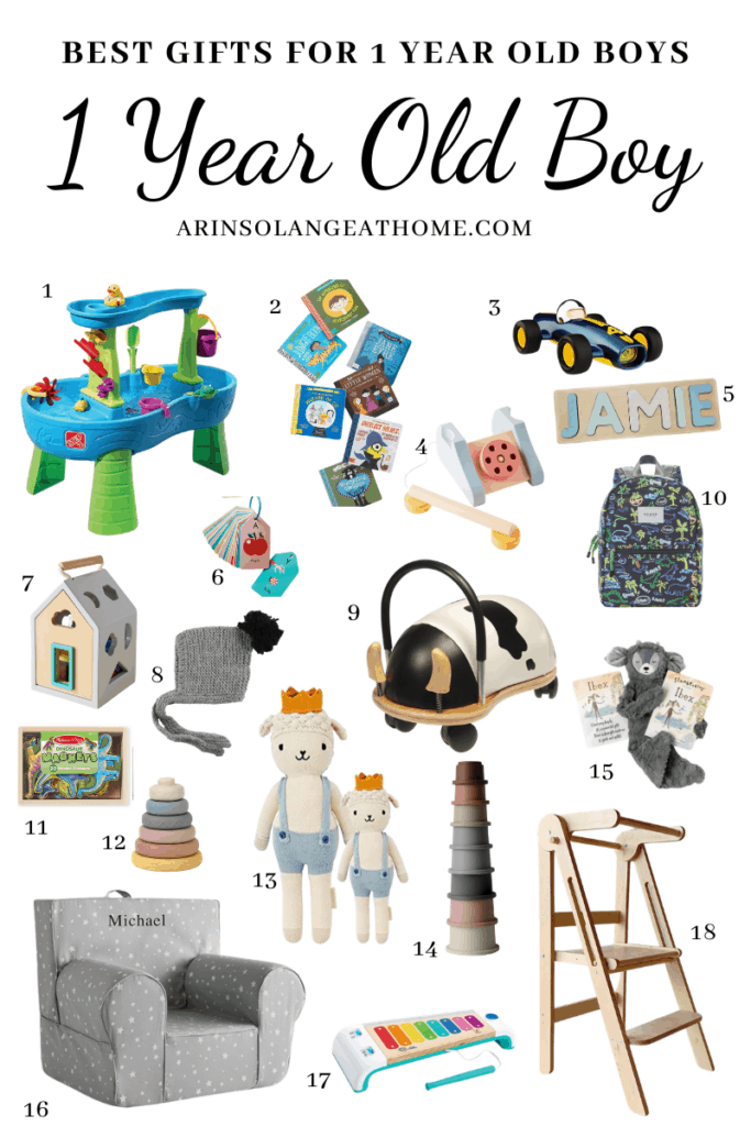 Gifts for 1 Year Old Boy - arinsolangeathome