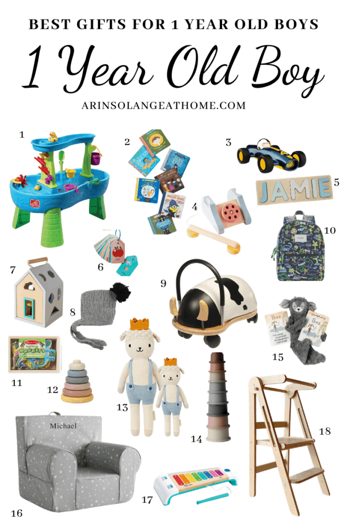 Gifts For 1 Year Old Boy Arinsolangeathome