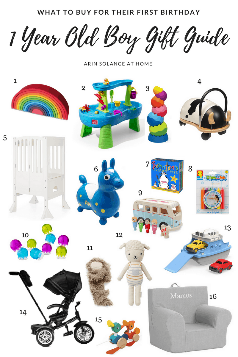 birthday present ideas for 1 year old boy