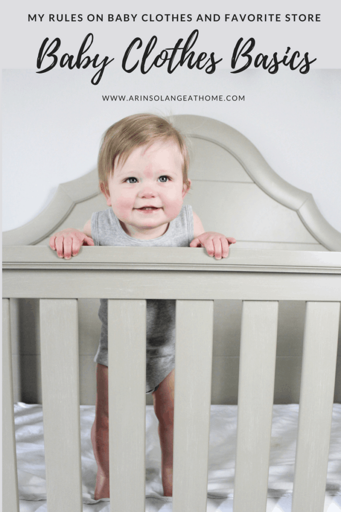 Baby Clothes Basics arinsolangeathome