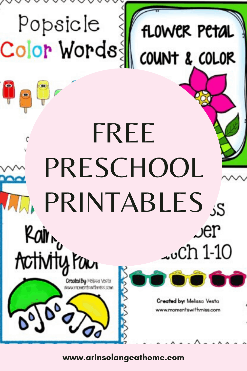 Free Preschool Printables