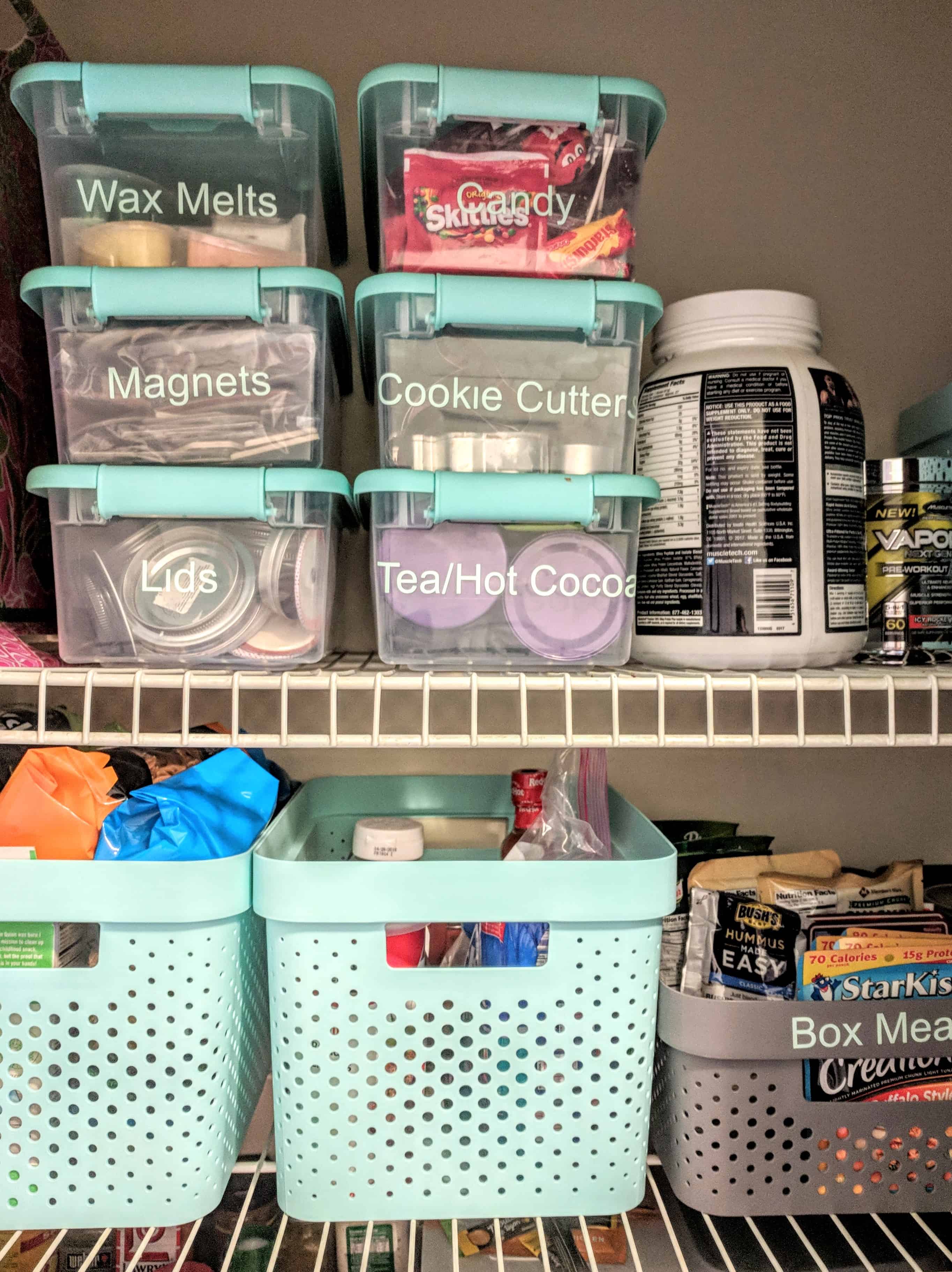 Organized pantry