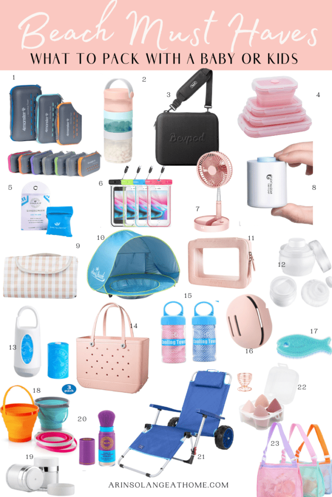 Baby and Toddler Beach Must Haves - arinsolangeathome