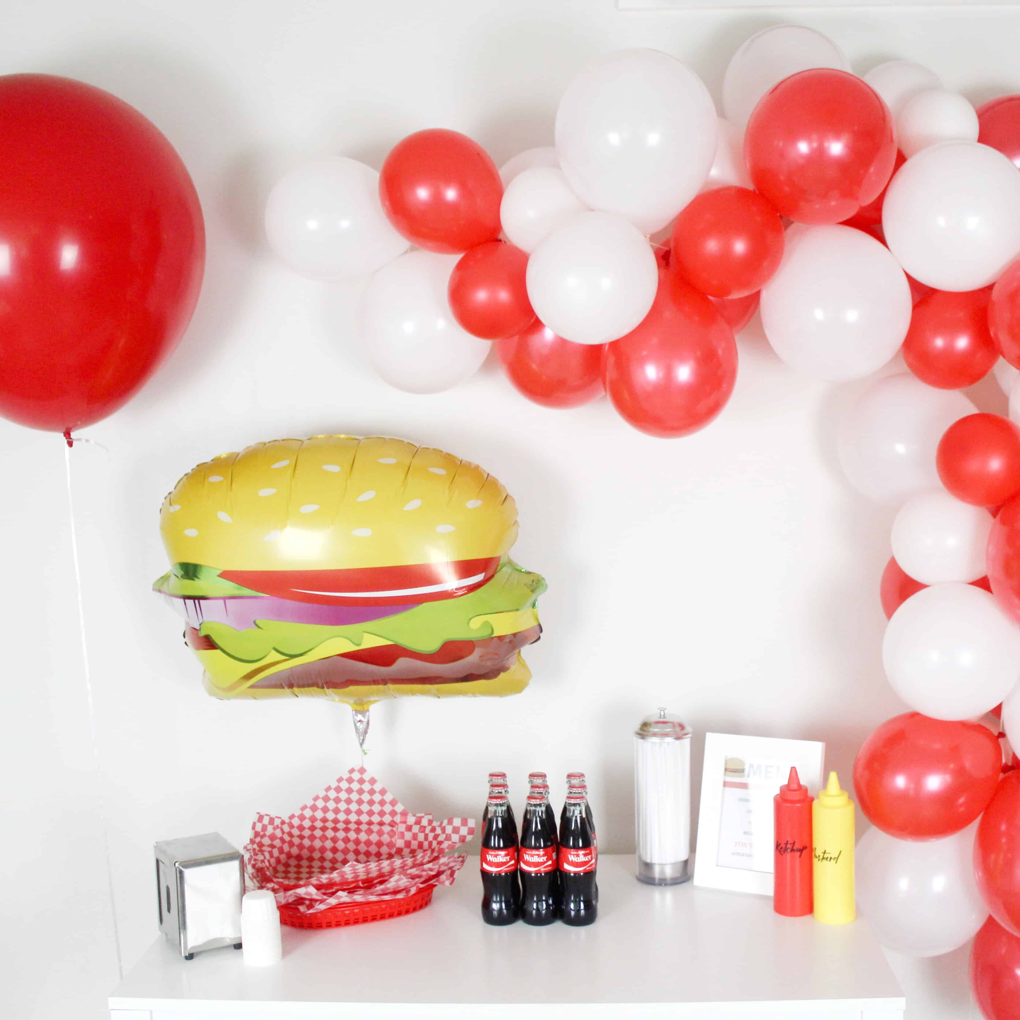 Burger themed party