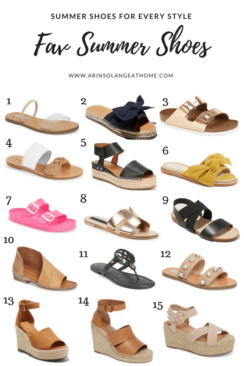 summer shoes round up | Favorite Summer Shoes