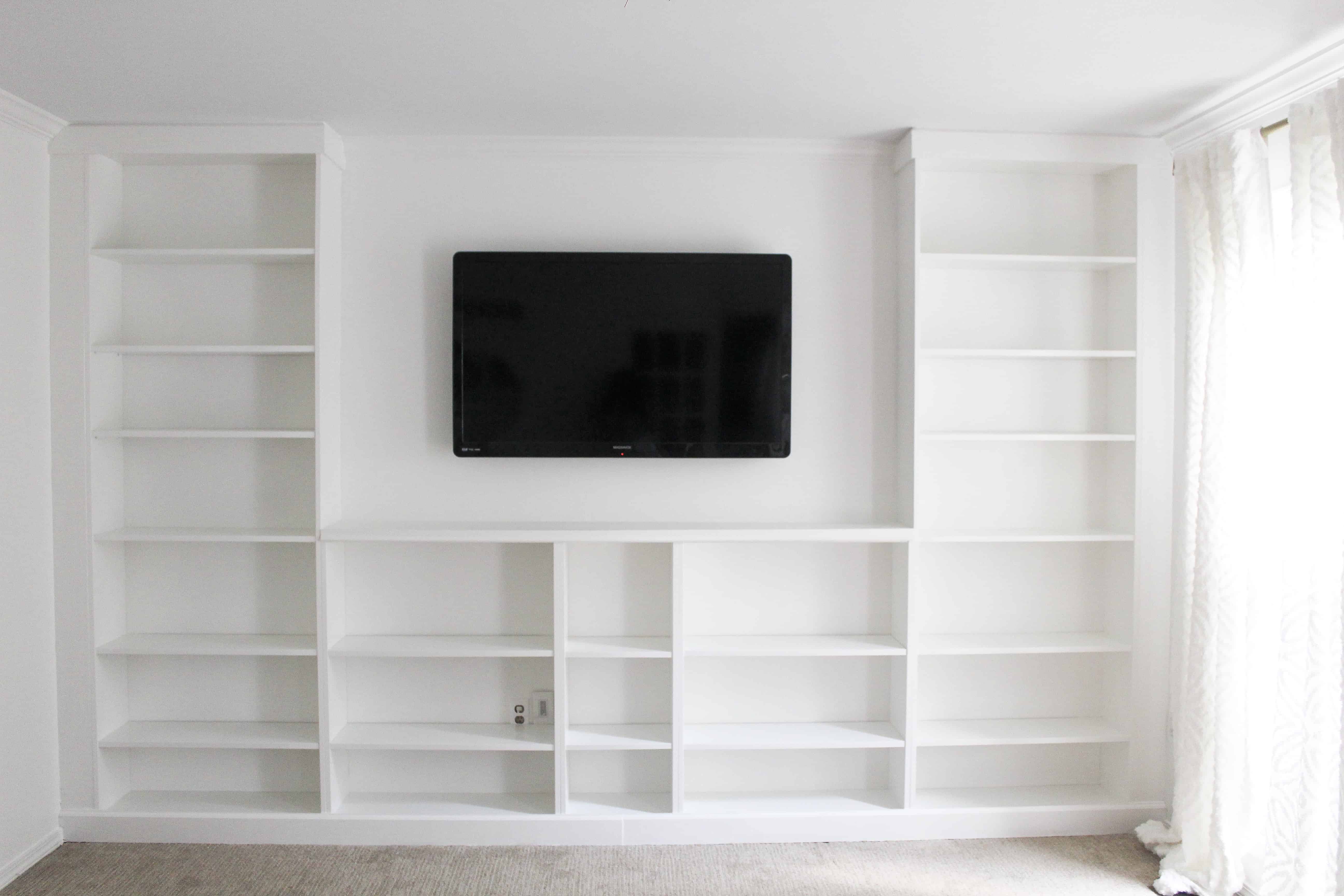 Ikea Built-ins from billy bookcase