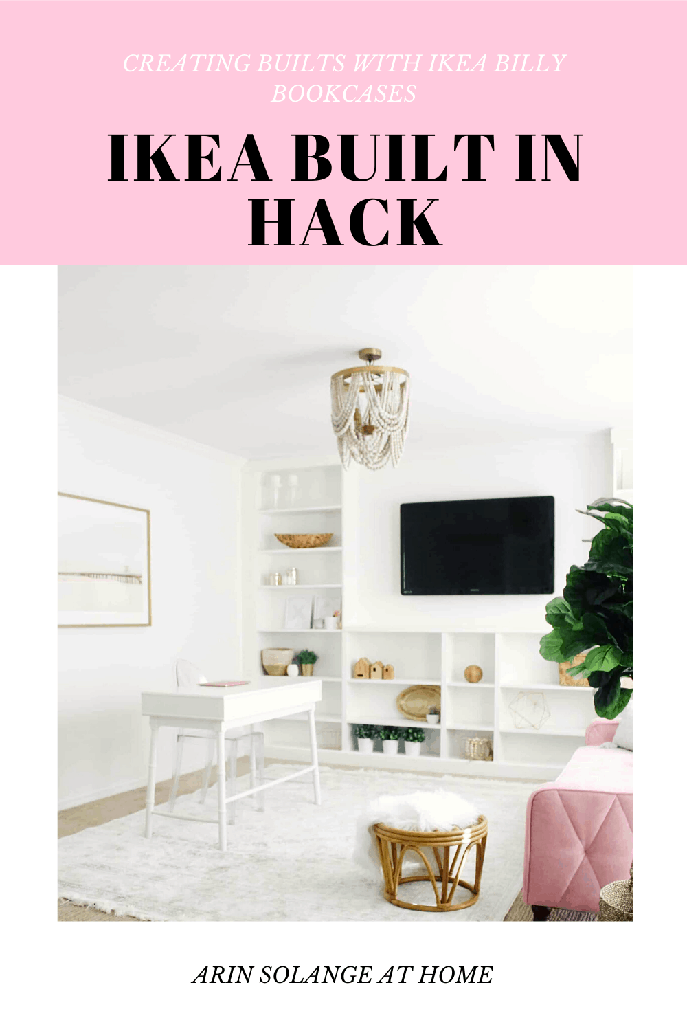 Ikea billy bookcase hack