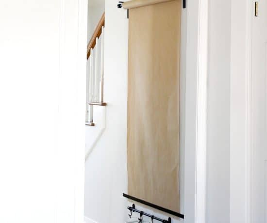 ikea hack wall mounted easel