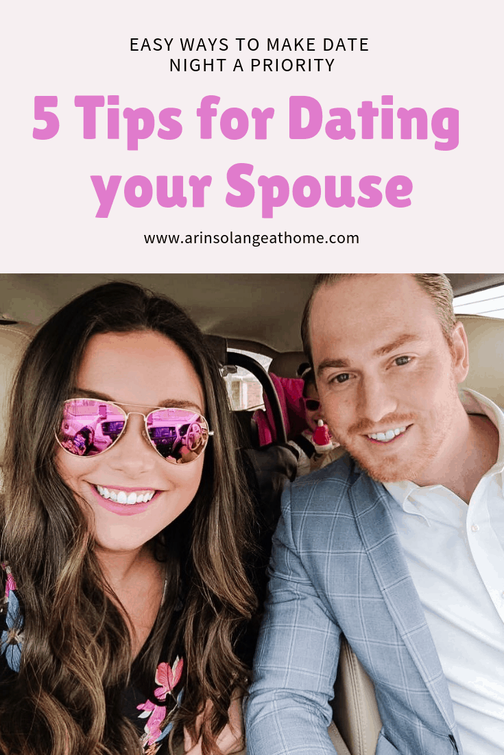 5 Tips for Dating your Spouse