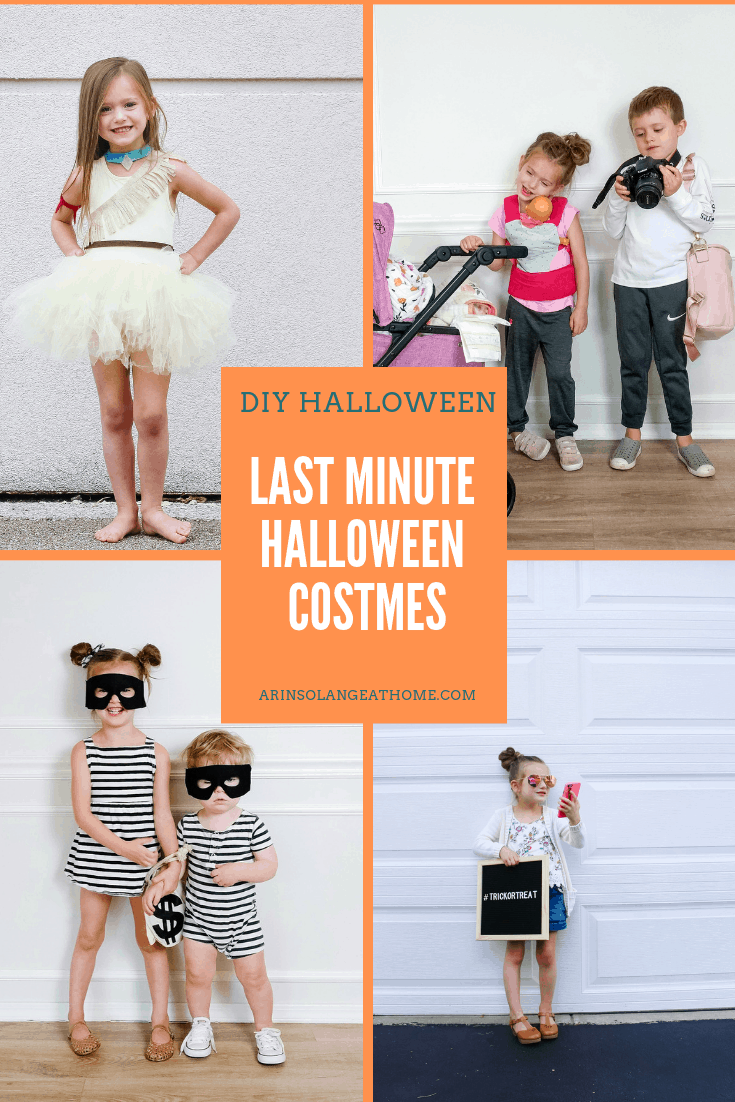 DIY Last minute Halloween Costumes