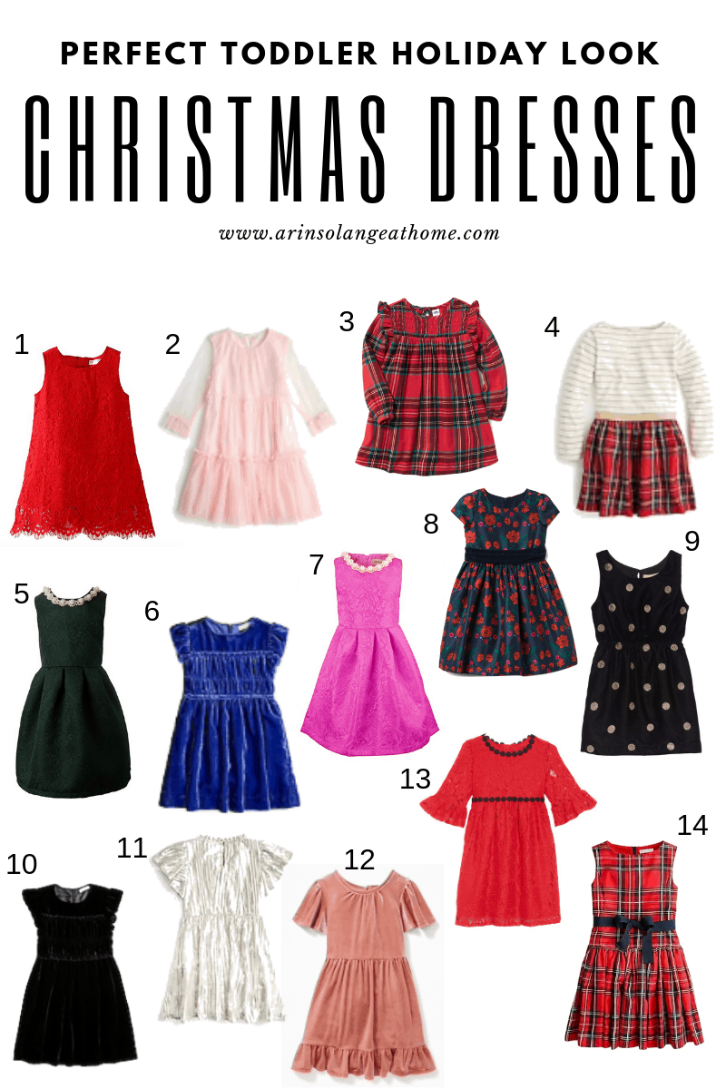 toddler Christmas dresses