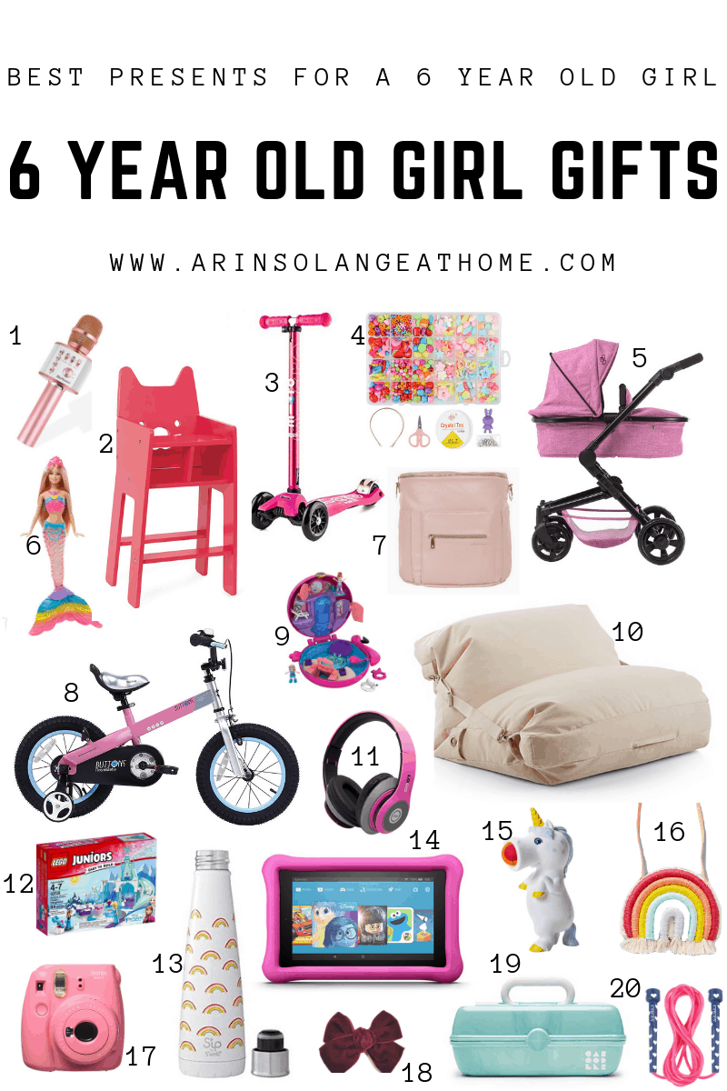 unique gifts for 6 year old girl