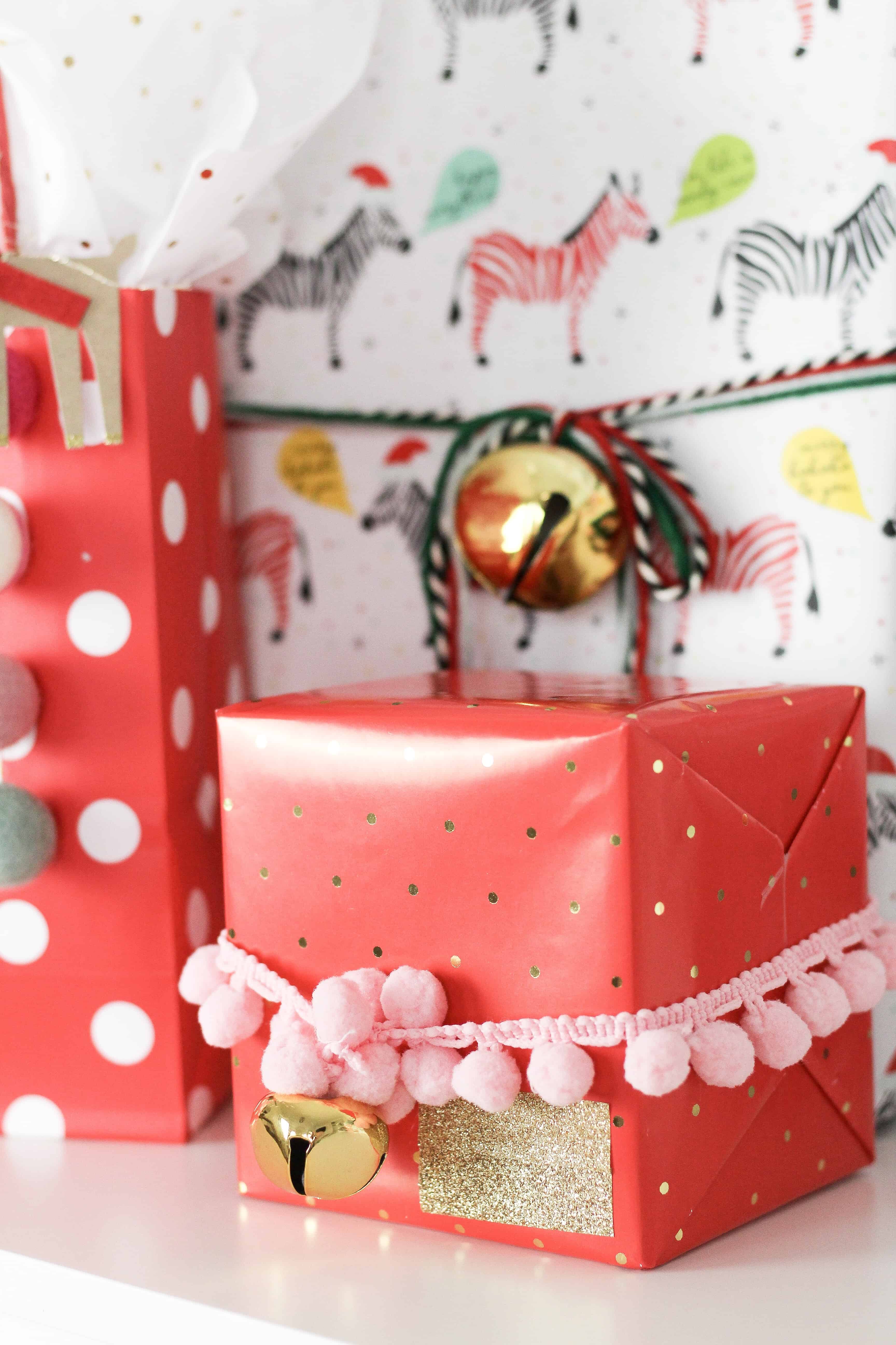 Merry and Bright wrapped Presents