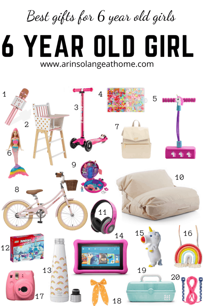 best gifts for 6 year girl