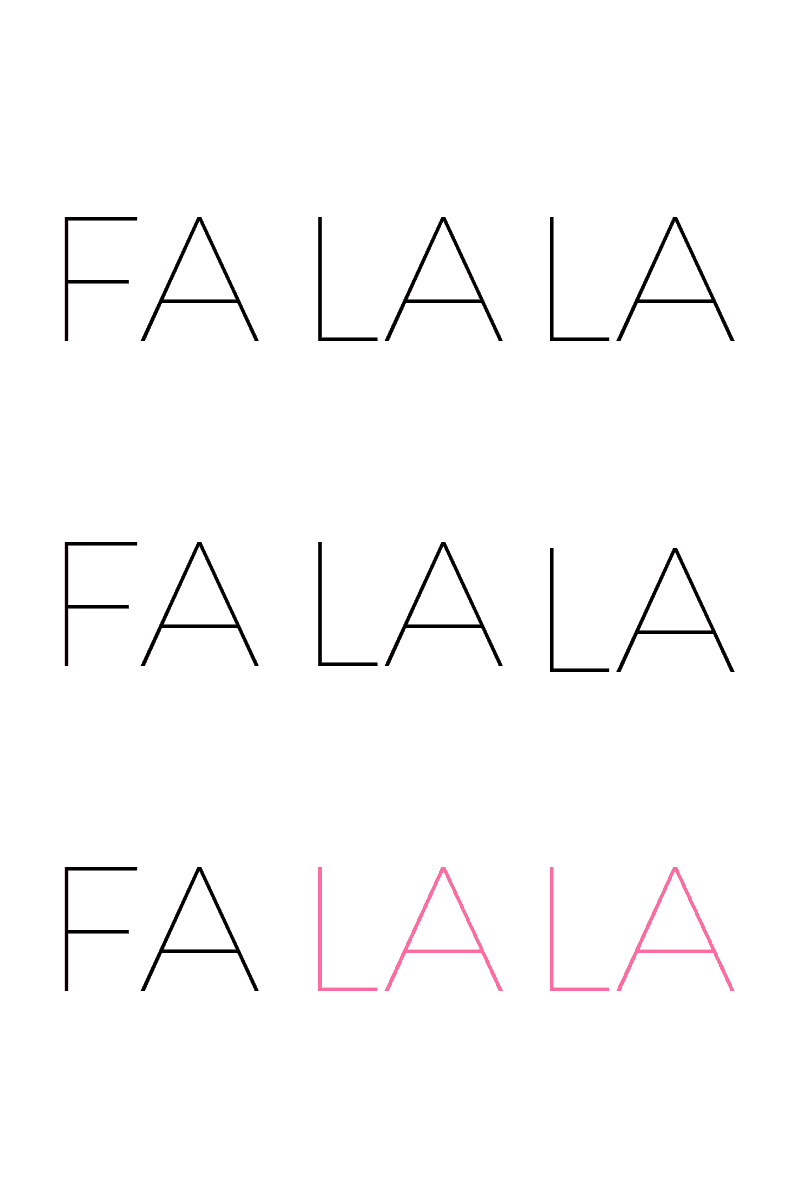 free FALALA printable