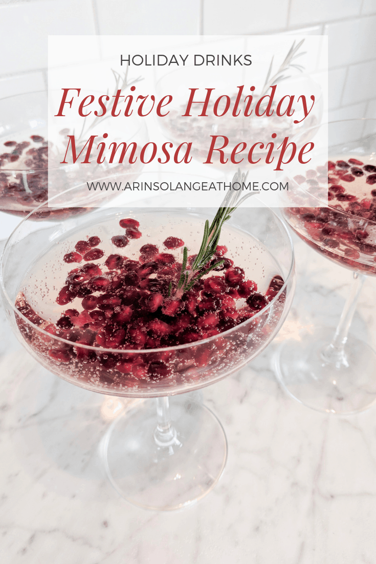 Festive Holiday Mimosa Recipes