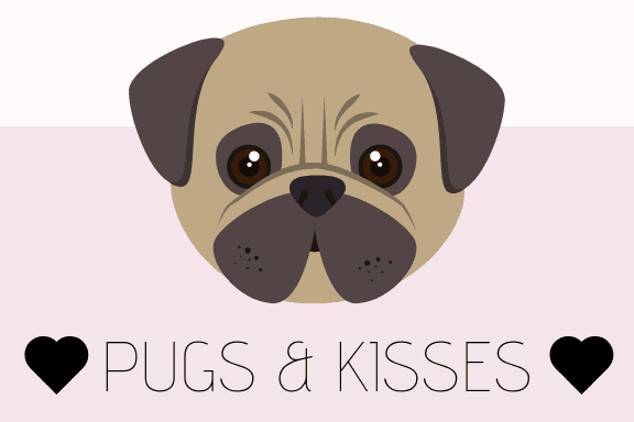 pugs and kisses plush