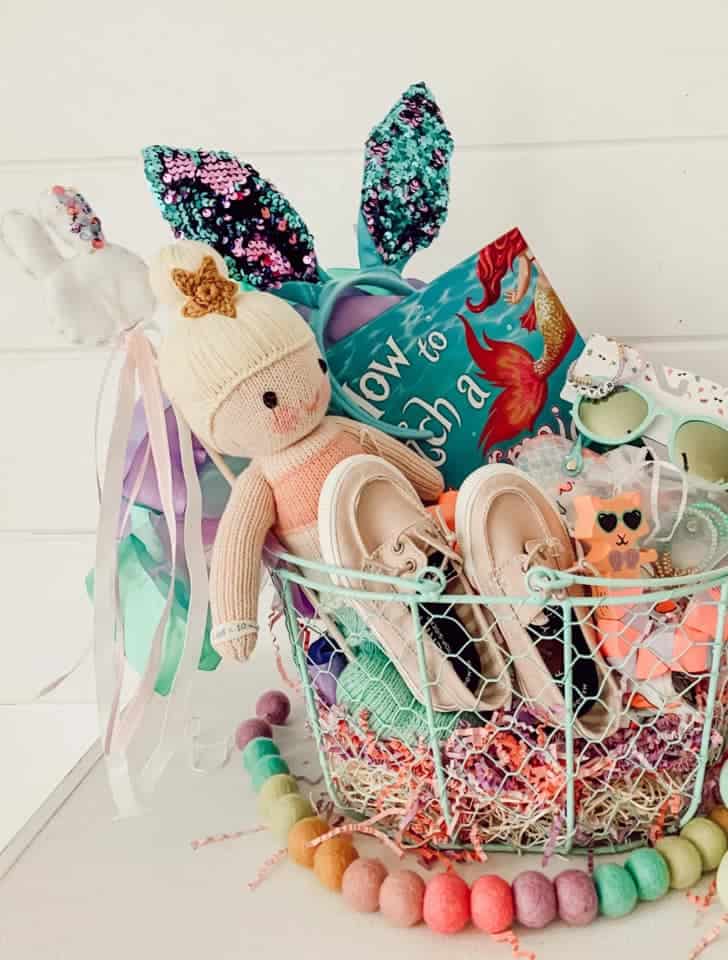 Mermaid themed Easter Basket 