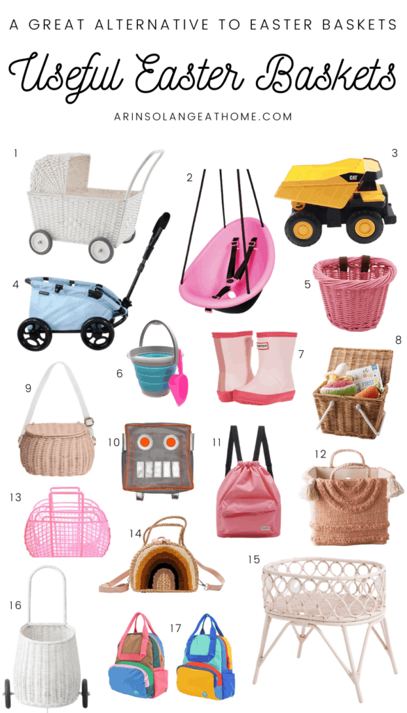 Useful Easter Baskets Kids will Love arinsolangeathome