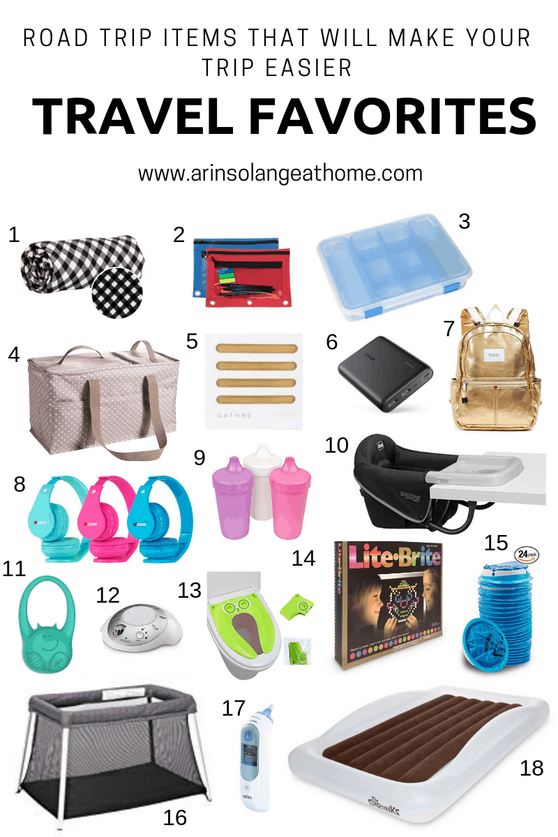 Road Trip Essentials To Keep Kids Occupied and Comfortable - Mommy Poppins