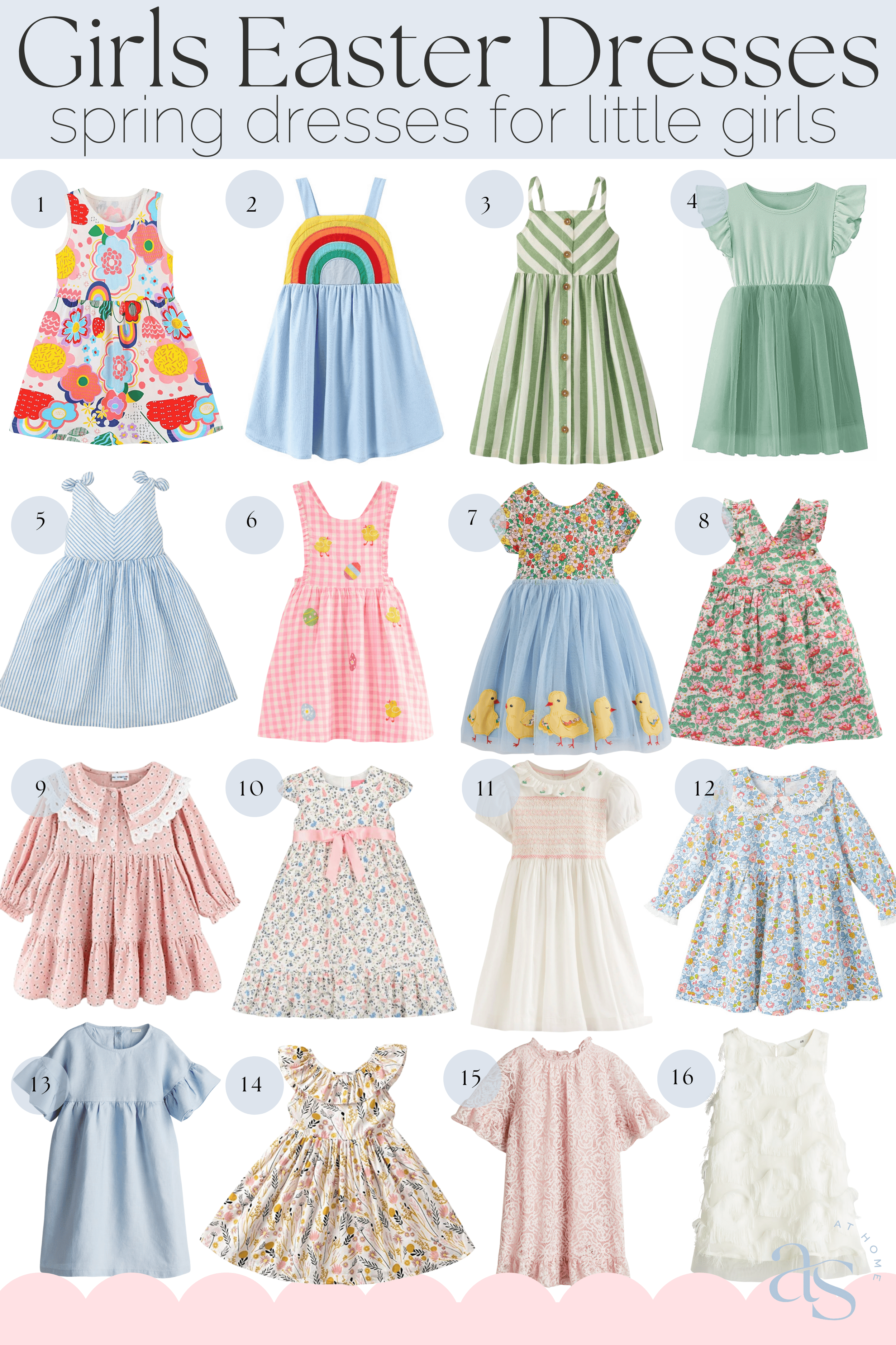 Classic Easter Dresses for Little Girls - arinsolangeathome