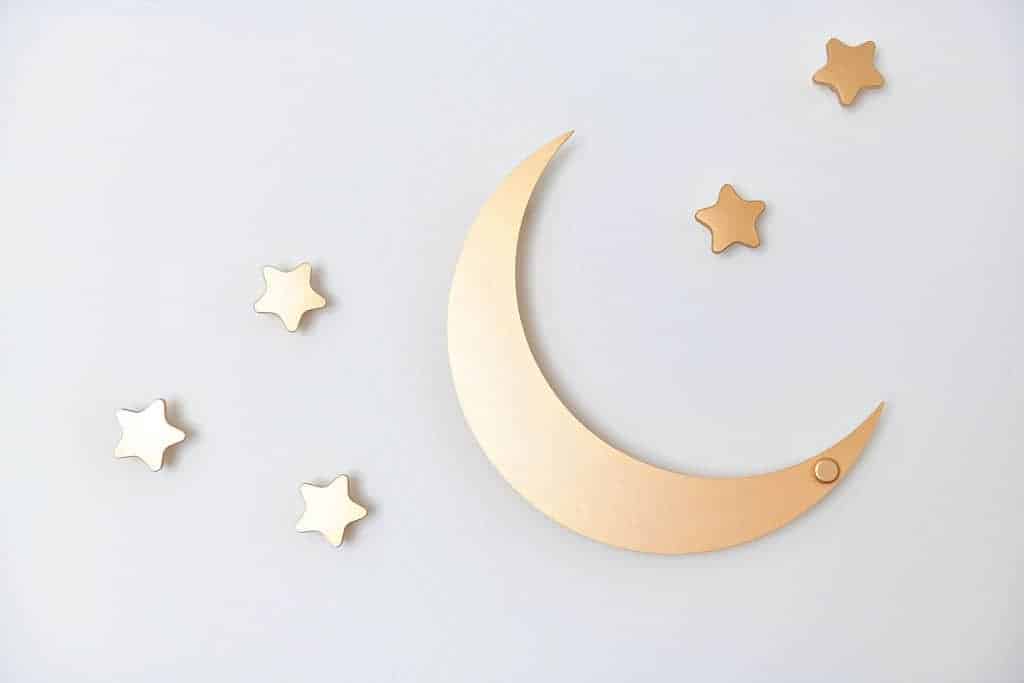 moon and star wall hooks