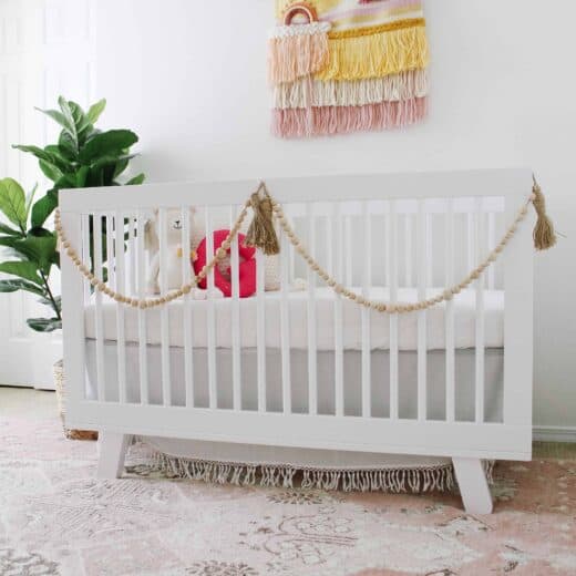 Girls crib from Amazon