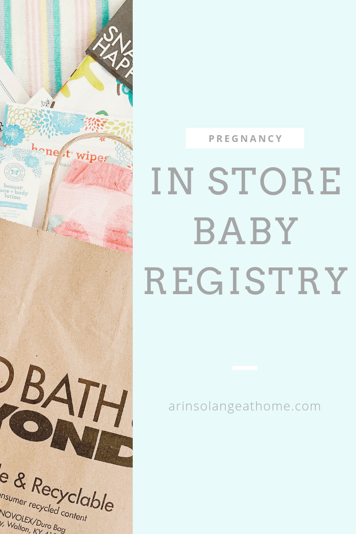 Bed bath and beyond hot sale baby registry gift bag