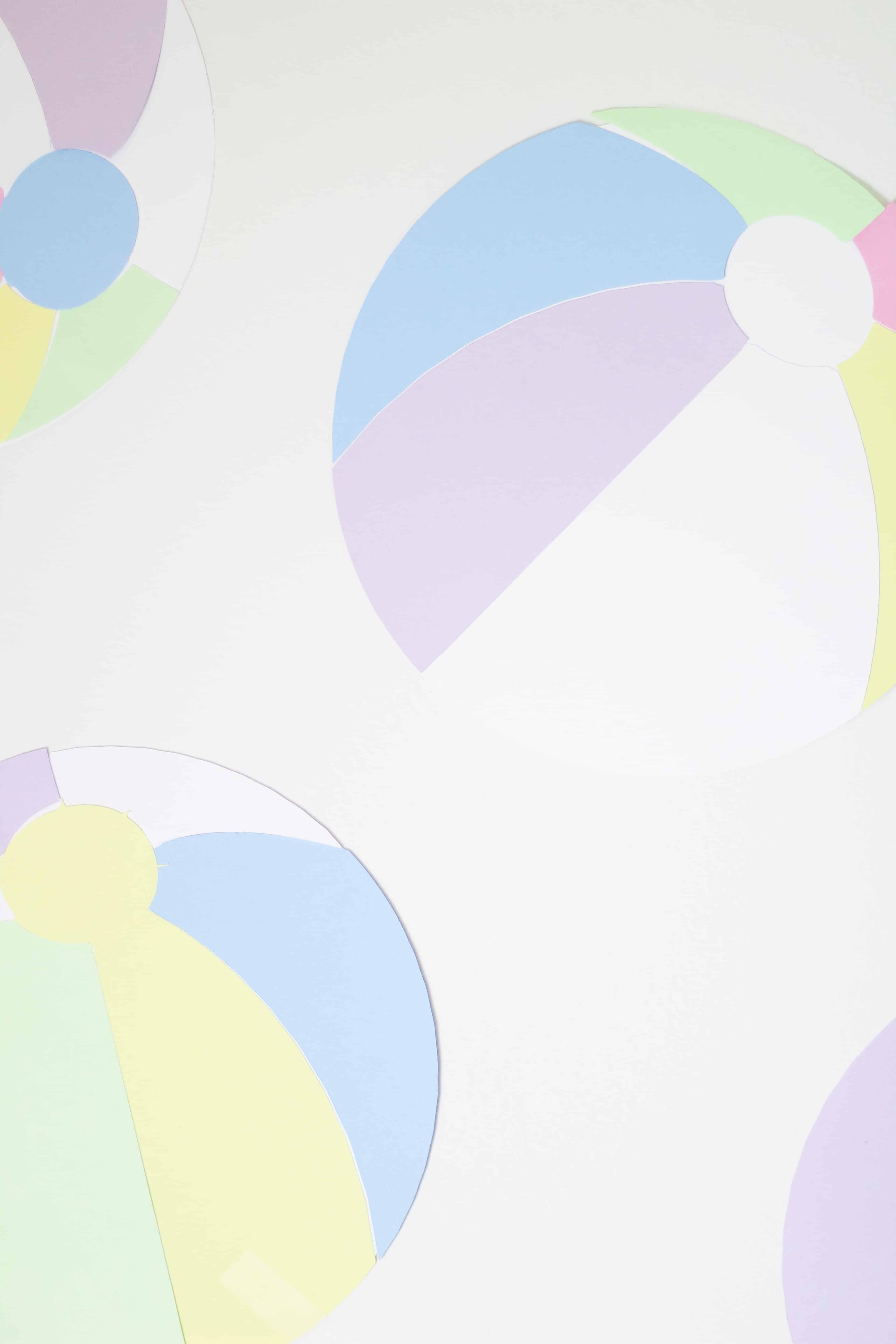 Beach Ball Party backdrop