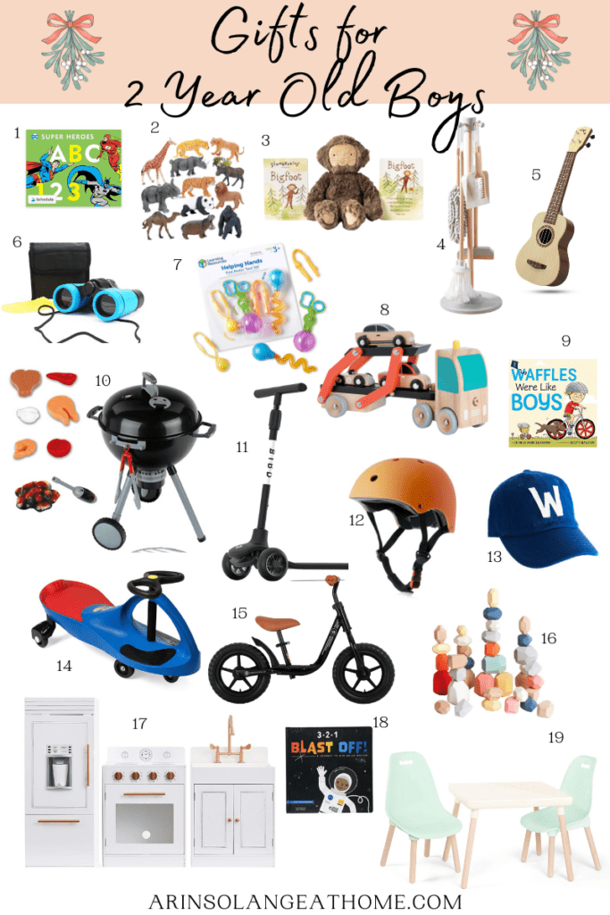 What to buy a 2 year old boy for on sale christmas