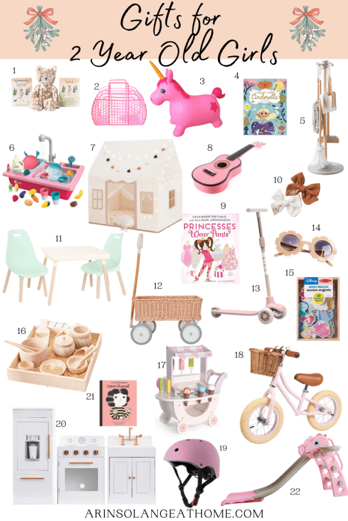 Two Year Old Girl Gift Guide arinsolangeathome