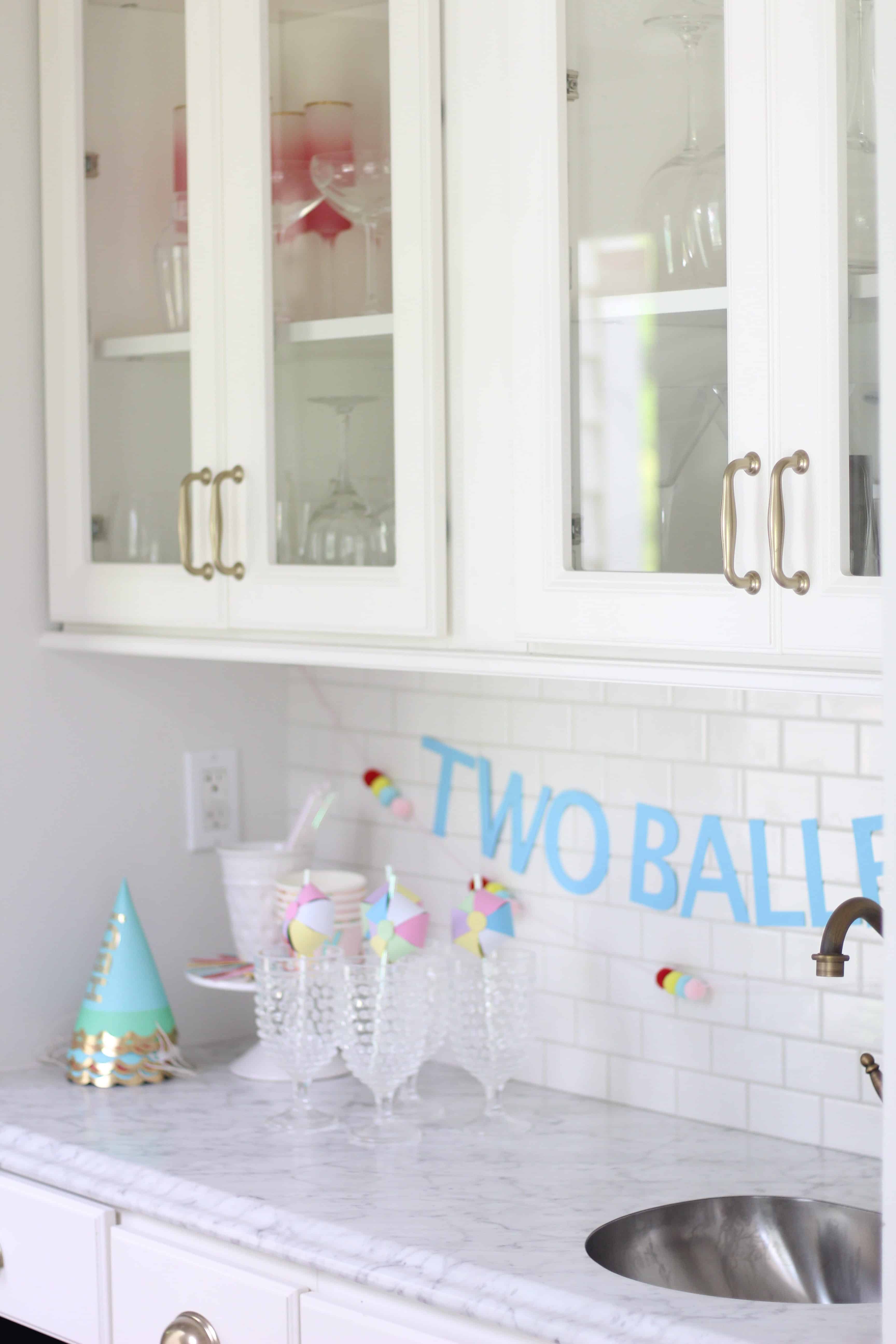 Beach Ball themed bar