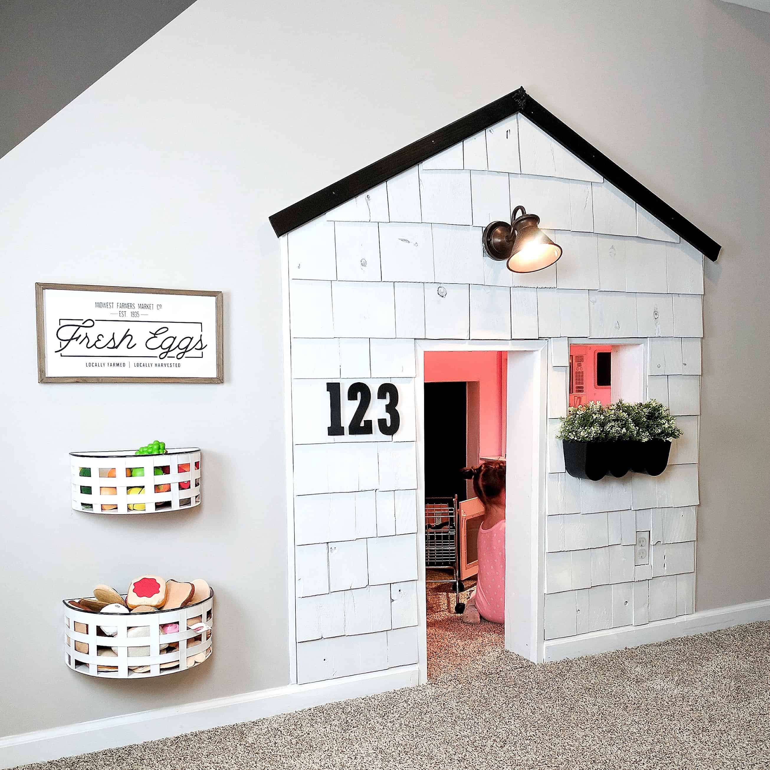 under stairs playhouse