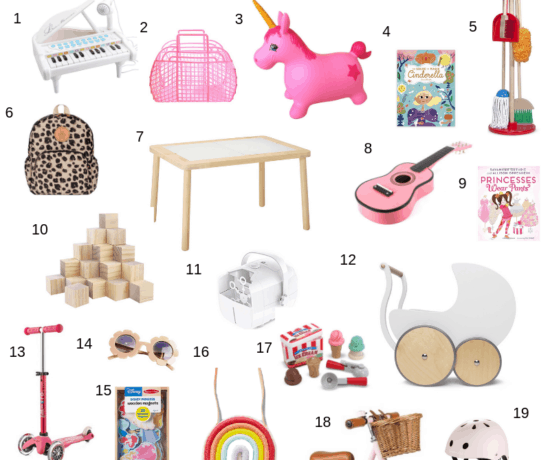 Two Year Old Girl Gift Guide