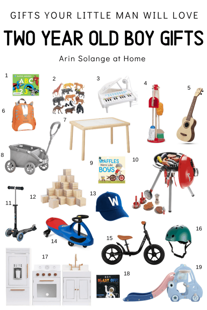 things to buy a 2 year old boy