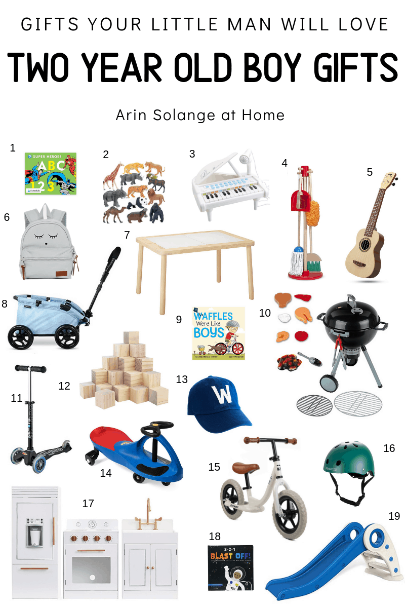 gifts for two year old boys