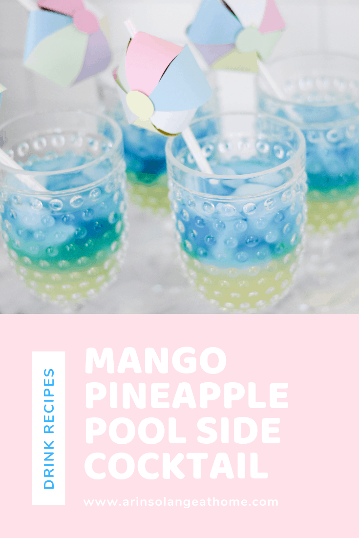 Mango Pineapple Pool Side Cocktail