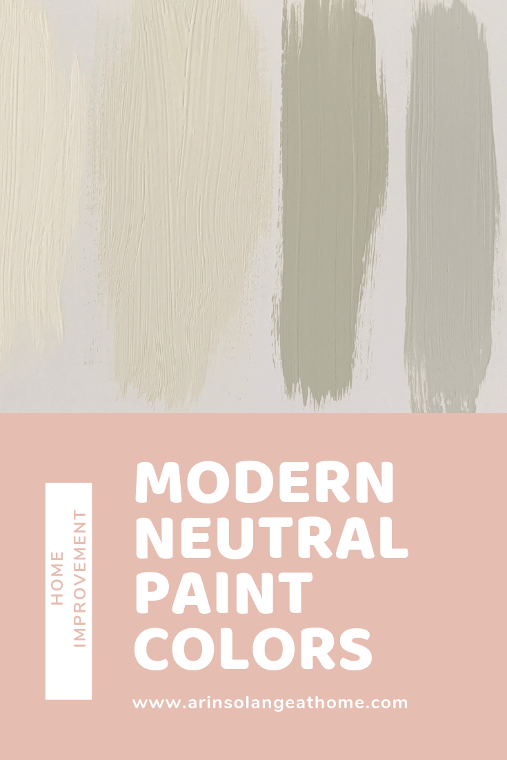 Modern Neutral Paint Colors