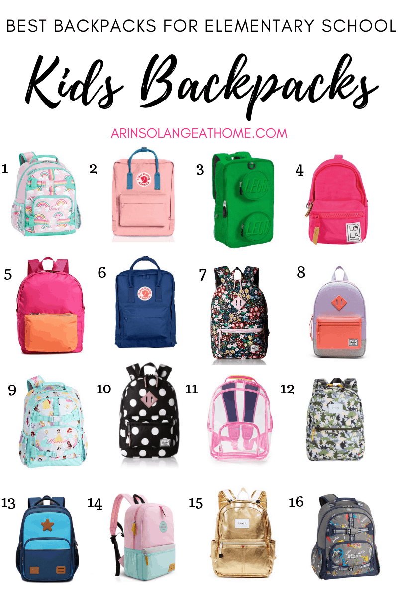 Best Kids Backpacks for All Kids - arinsolangeathome