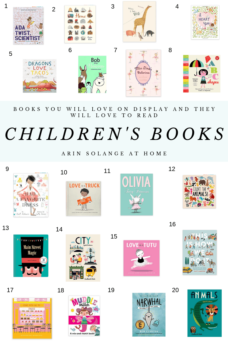 Round up of favorite children's books with cute covers